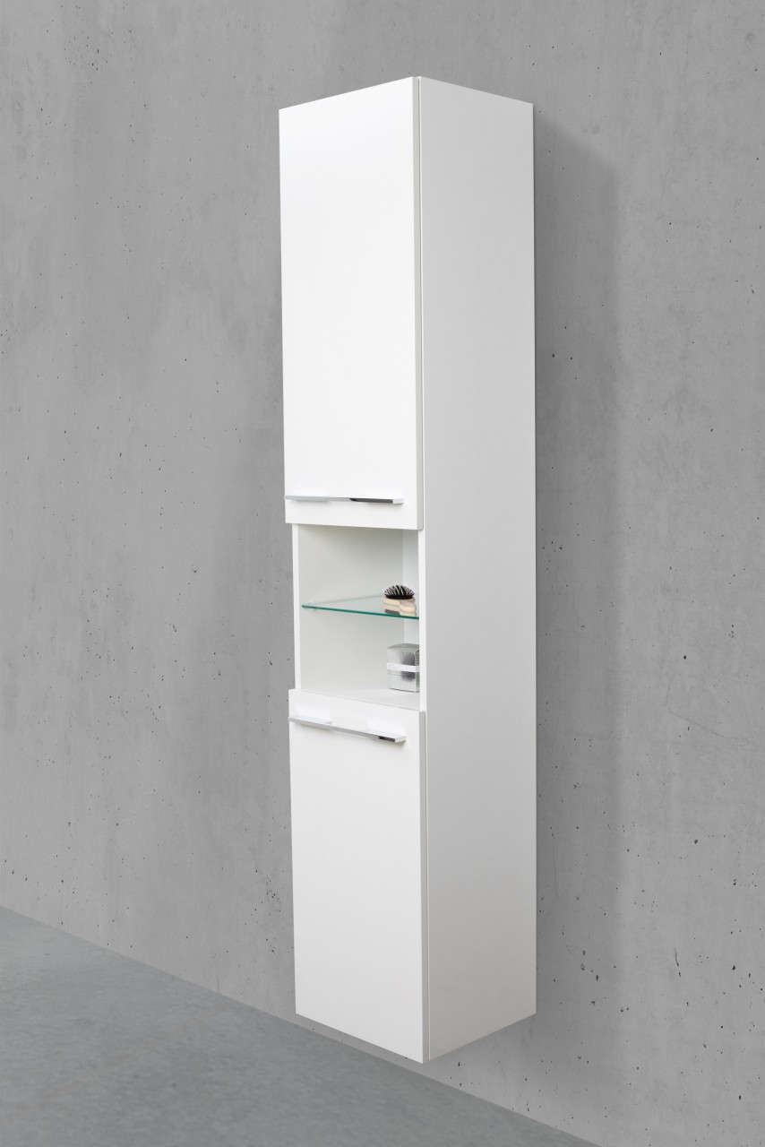 Bad Hochschrank H/B/T: 176,6/40/32,5cm Made in Germany