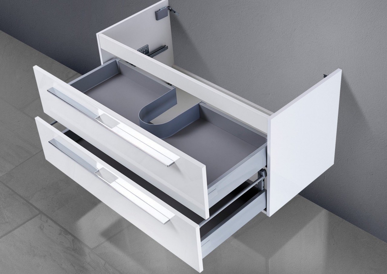 Unterschrank zu Duravit Vero Air 100 cm Waschbeckenunterschrank