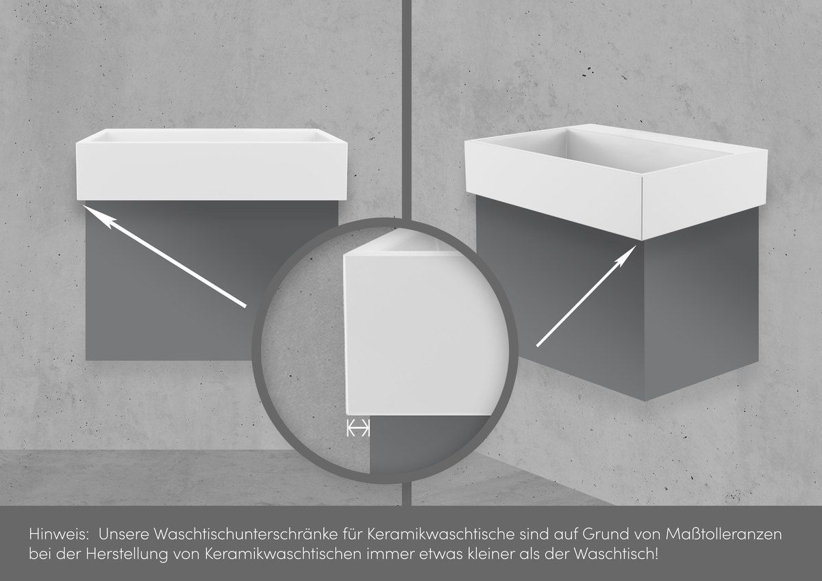 Unterschrank zu Duravit Vero Air 100 cm Waschbeckenunterschrank