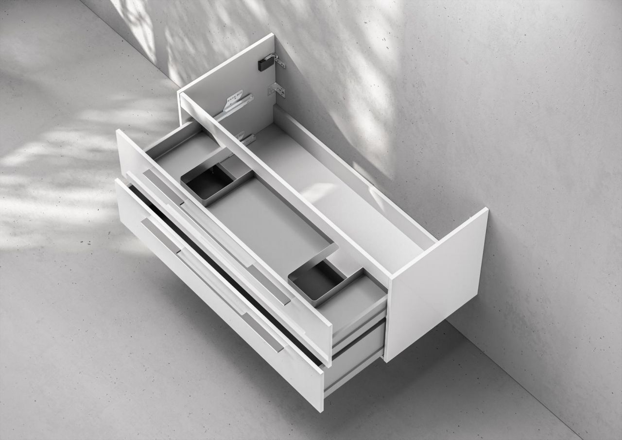 Unterschrank Intarbad Premium als Zubehör für Doppelwaschtisch Catalano New Premium 120cm