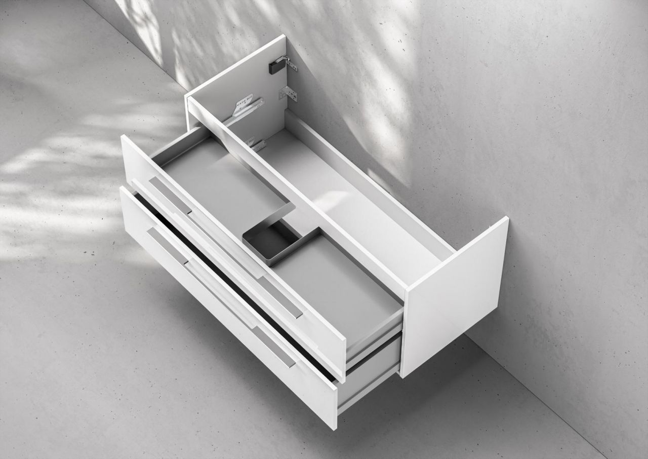 Unterschrank Intarbad Premium als Zubehör für Waschtisch Catalano New Zero 125cm