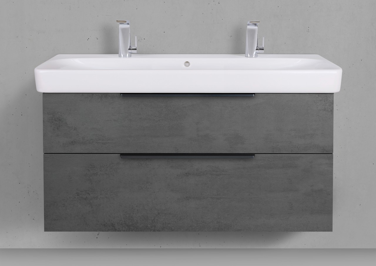 Geberit Smyle Square Waschtisch 120 cm mit Unterschrank, Badmöbel Shape Geberit Smyle Square Waschtisch 120 cm mit Unterschrank, Badmöbel Shape