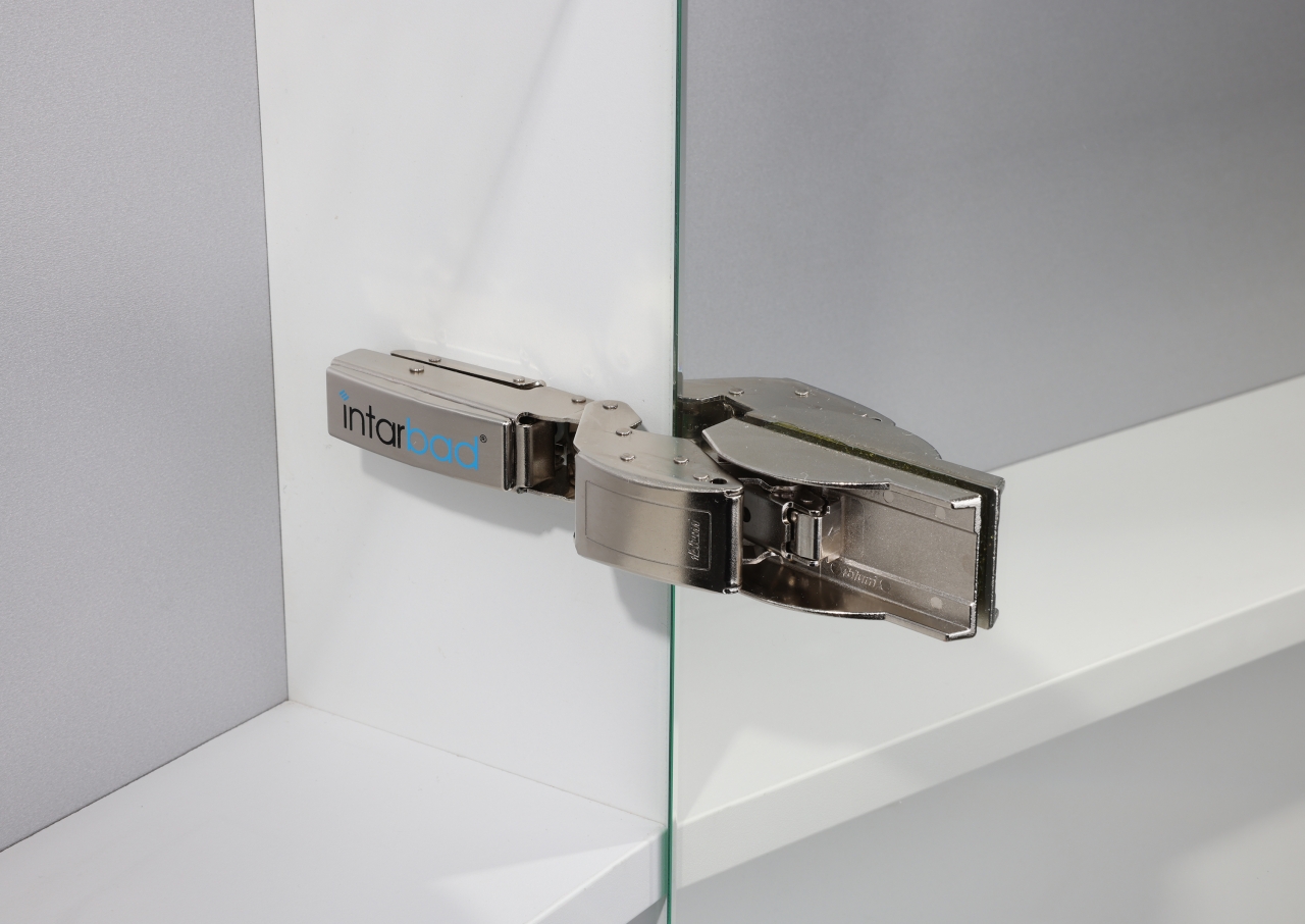 Spiegelschrank 130 cm integrierte MULTI Light LED Beleuchtung Doppelspiegeltüren Spiegelschrank 130 cm integrierte MULTI Light LED Beleuchtung Doppelspiegeltüren