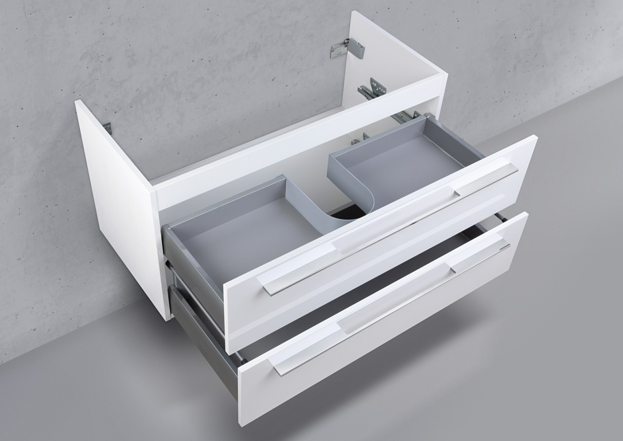 Unterschrank zu Duravit Vero Air 100 cm Waschbeckenunterschrank