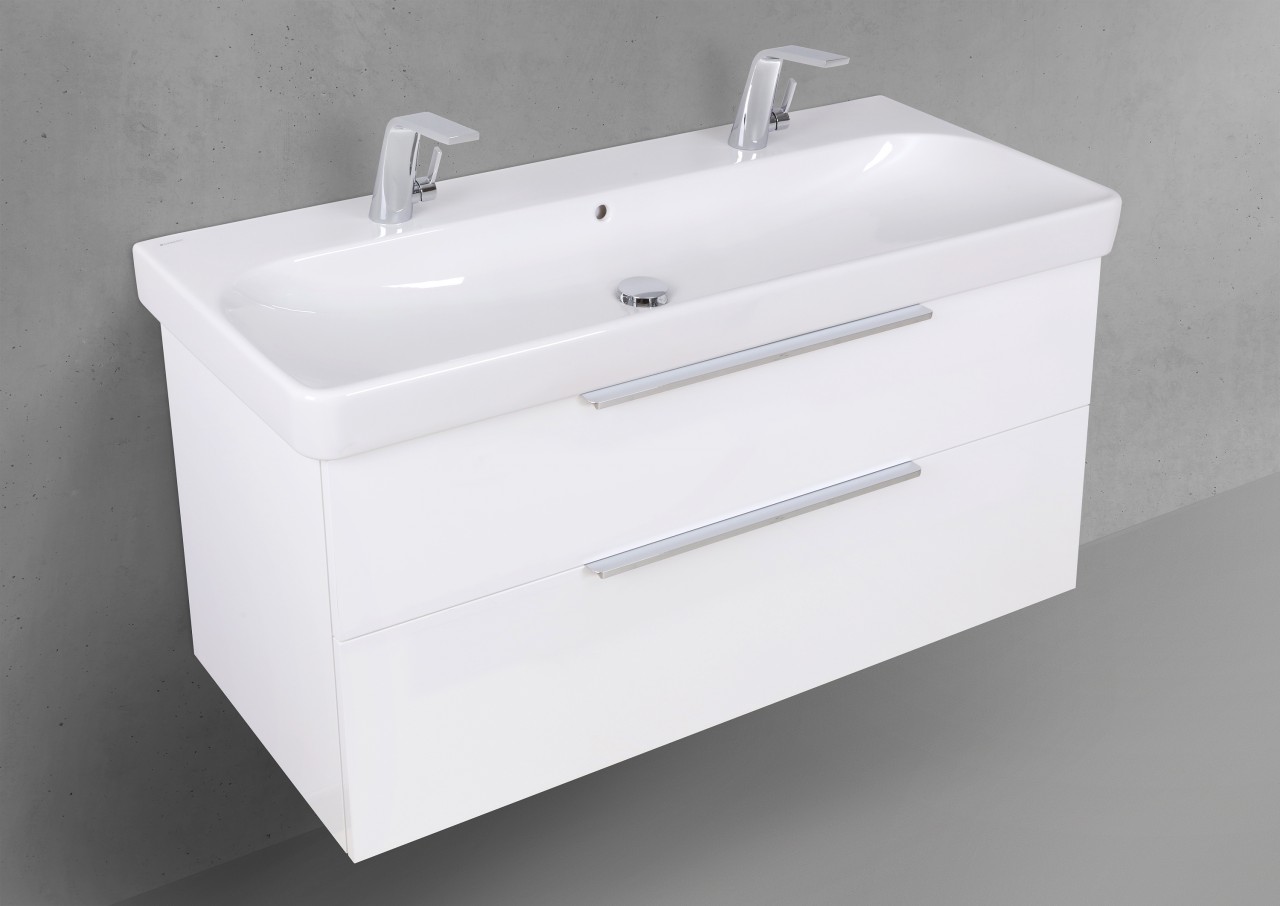 Geberit Smyle Square Waschtisch 120 cm mit Unterschrank, Badmöbel Shape Geberit Smyle Square Waschtisch 120 cm mit Unterschrank, Badmöbel Shape