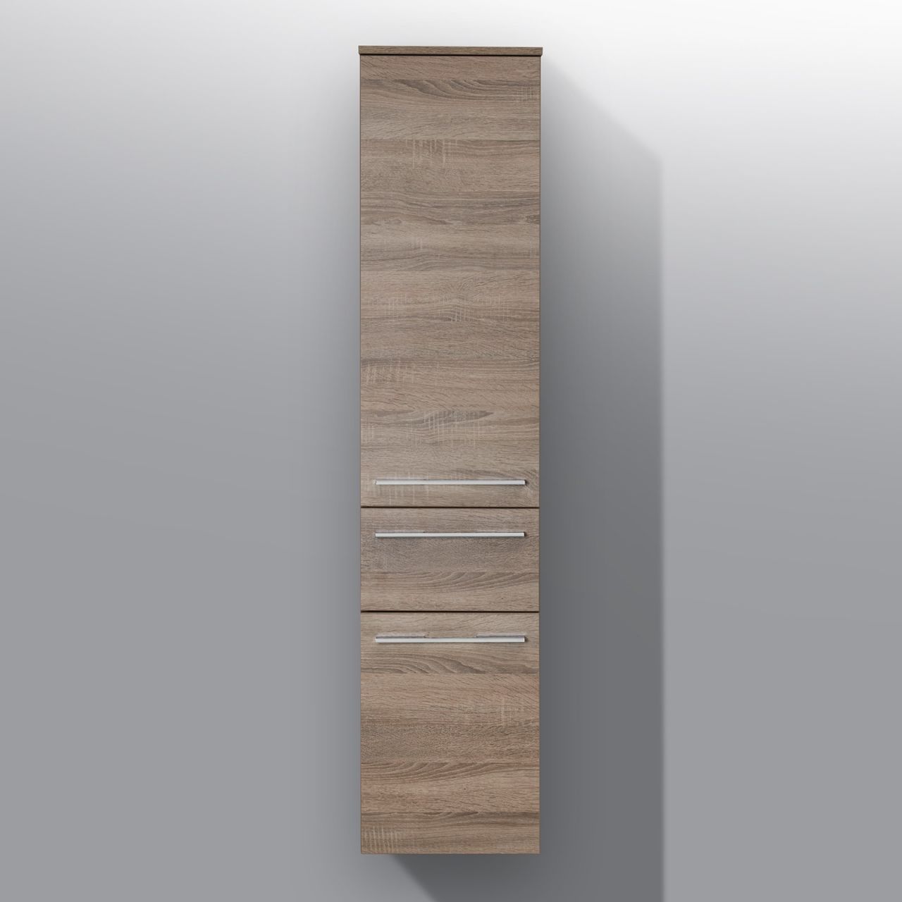 Bad Hochschrank Badmöbel Maße: H/B/T 156,6/35/32,5 cm komplett vormontiert