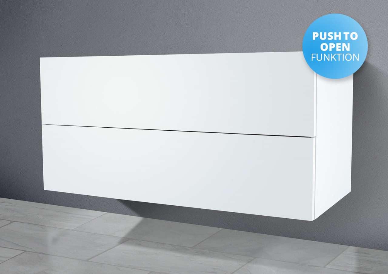 Unterschrank für Laufen Living Waschtisch 68 cm Grifflos Push To Open + Softclose