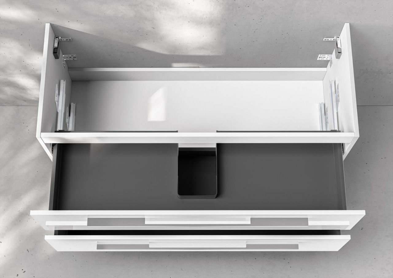 Unterschrank Intarbad Deluxe als Zubehör für Waschtisch Laufen VAL 120cm