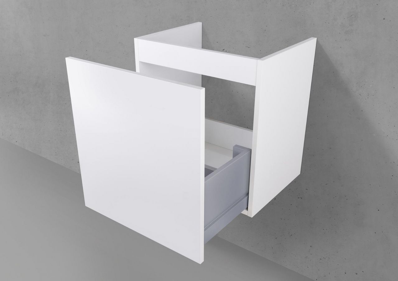 Unterschrank von Intarbad als Zubehör für Waschtisch Ideal Standard Connect Cube 50cm grifflos